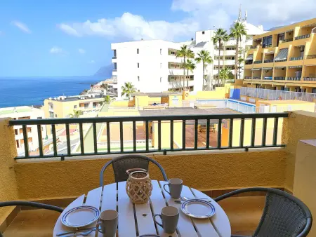 Appartement 2 chambres vue mer, piscine à Puerto de Santiago - Photo 1