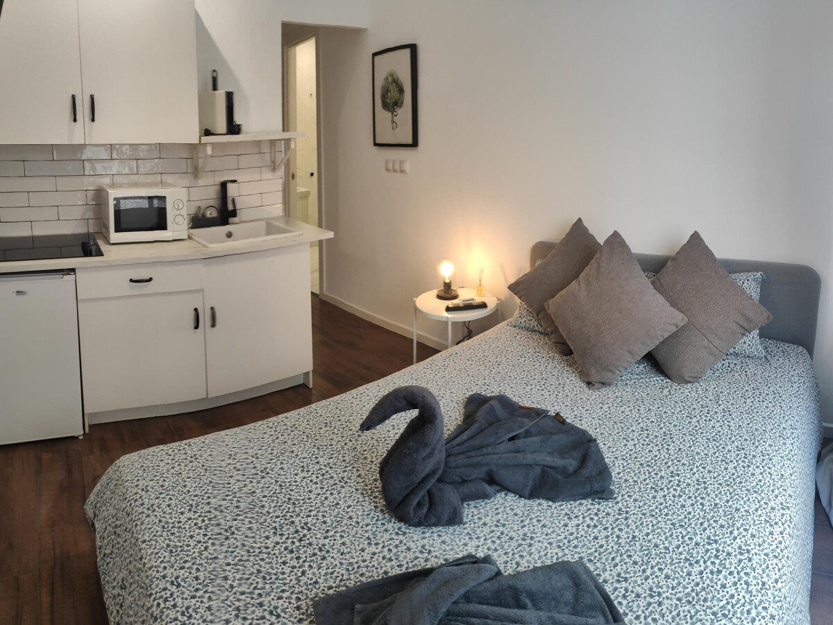 Studio Begonia 119 - Balcon, Wi-Fi gratuit, 450m plage - Photo 1