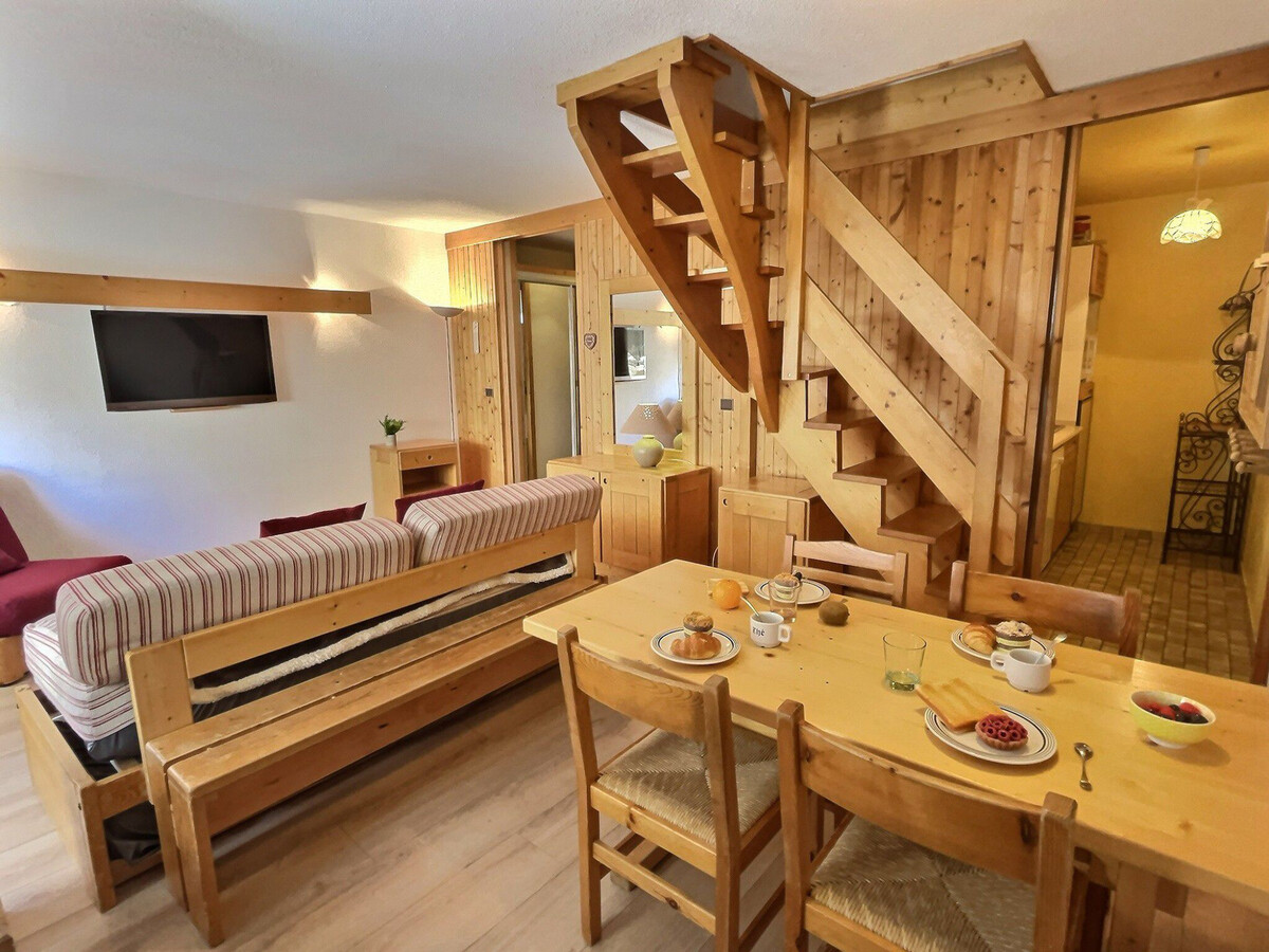 Studio mezzanine 42m² 6 pers., parking couvert à Val-d'Isère - Photo 4