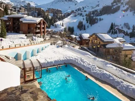 Appartement cosy avec balcon, piscine et parking en option à Plagne 1800 - Photo 11