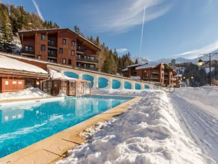 Appartement cosy avec balcon, piscine et parking en option à Plagne 1800 - Photo 12