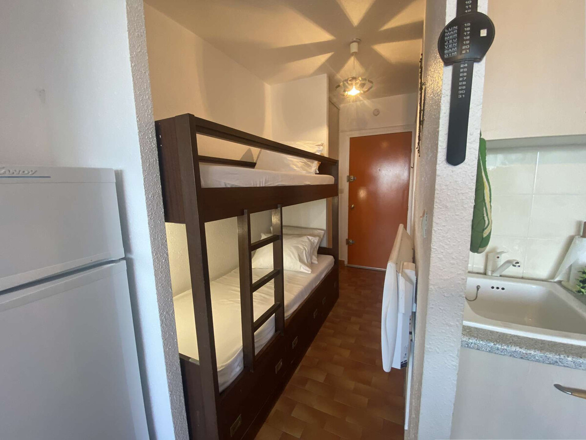 Studio 4 pers Port Camargue, balcon vue mer, parking - Photo 11