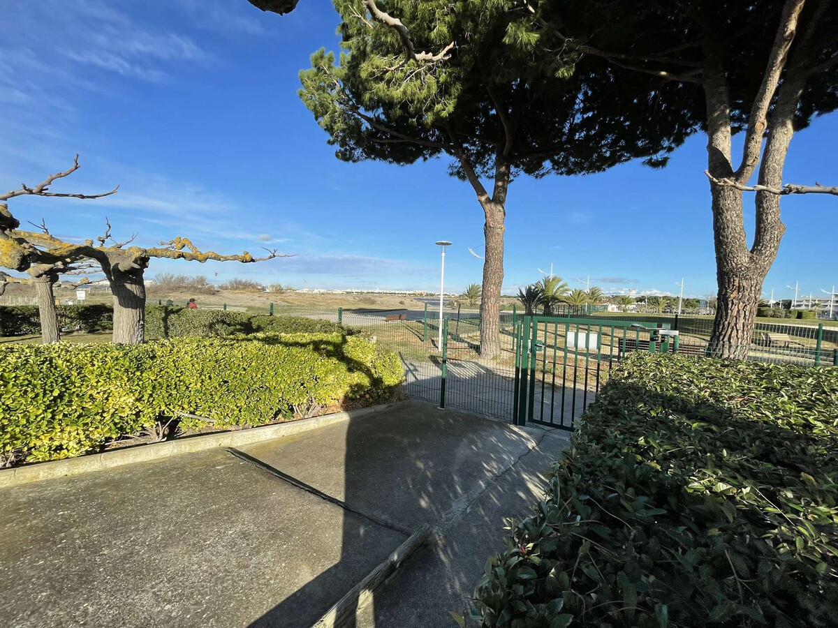 Studio 4 pers Port Camargue, balcon vue mer, parking - Photo 15