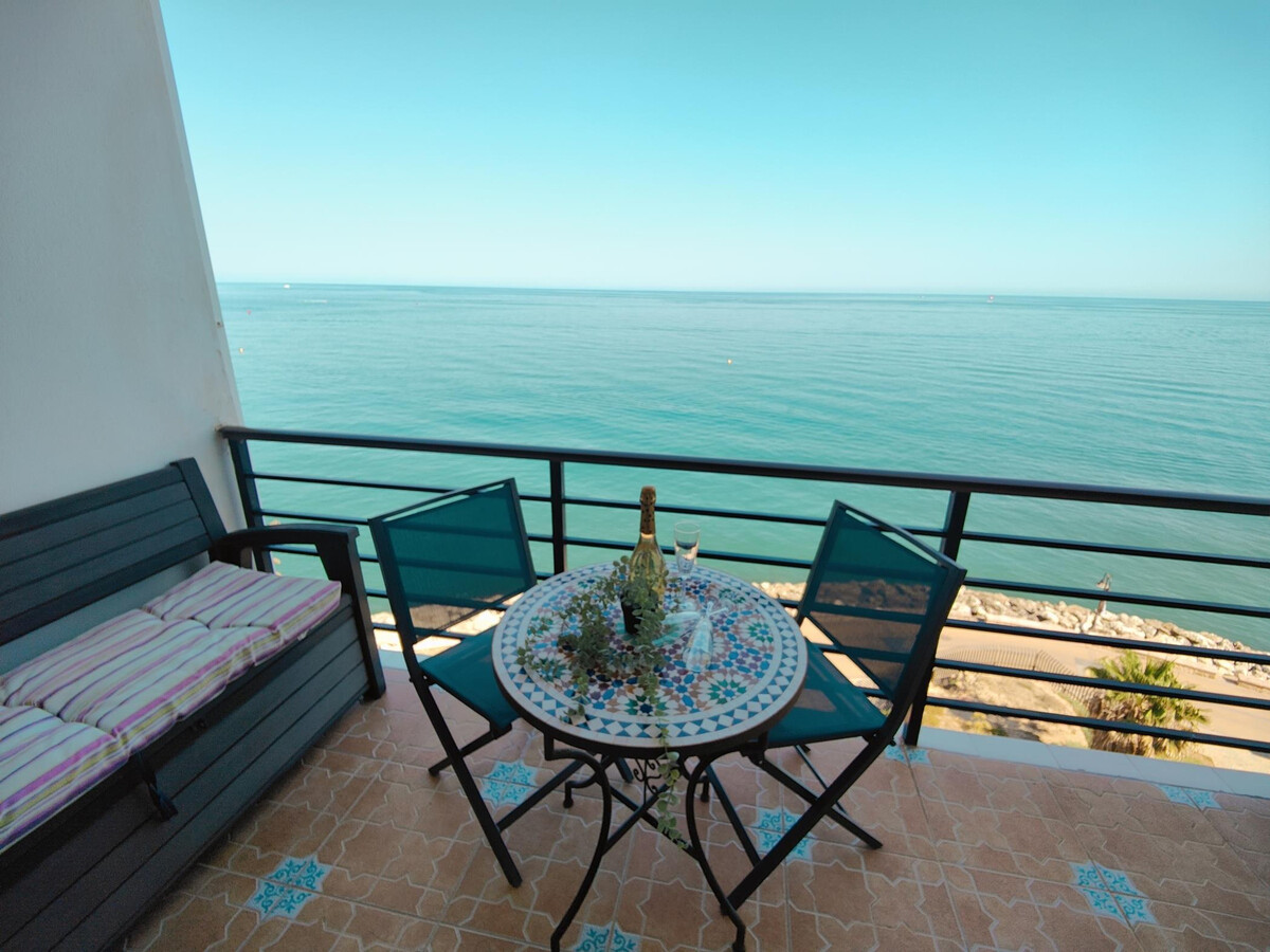 Studio vue mer 270° à Torremolinos, accès plage direct - Photo 1