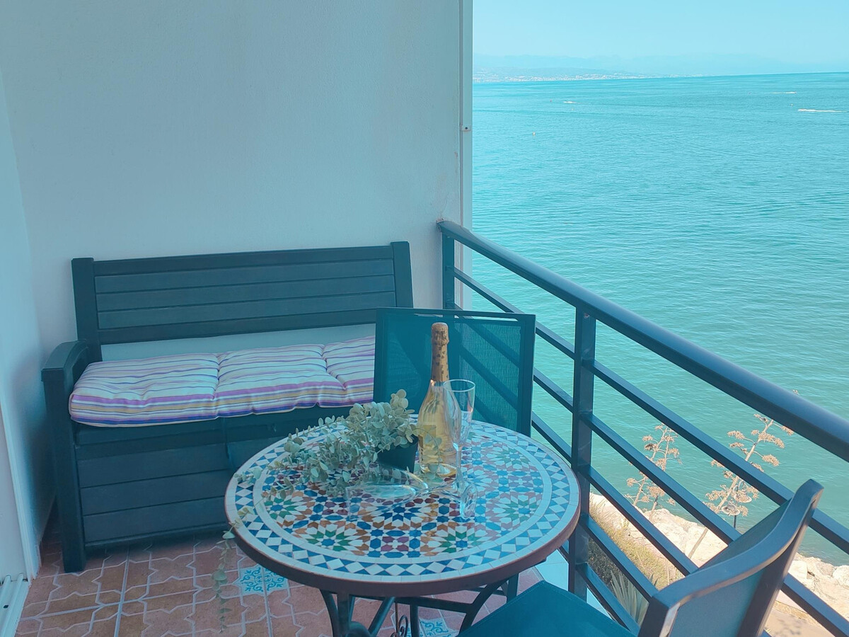 Studio vue mer 270° à Torremolinos, accès plage direct - Photo 14