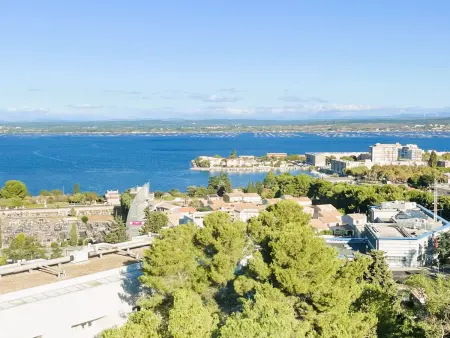 T2 lumineux 7e étage, garage et piscine à Sète : photo 6