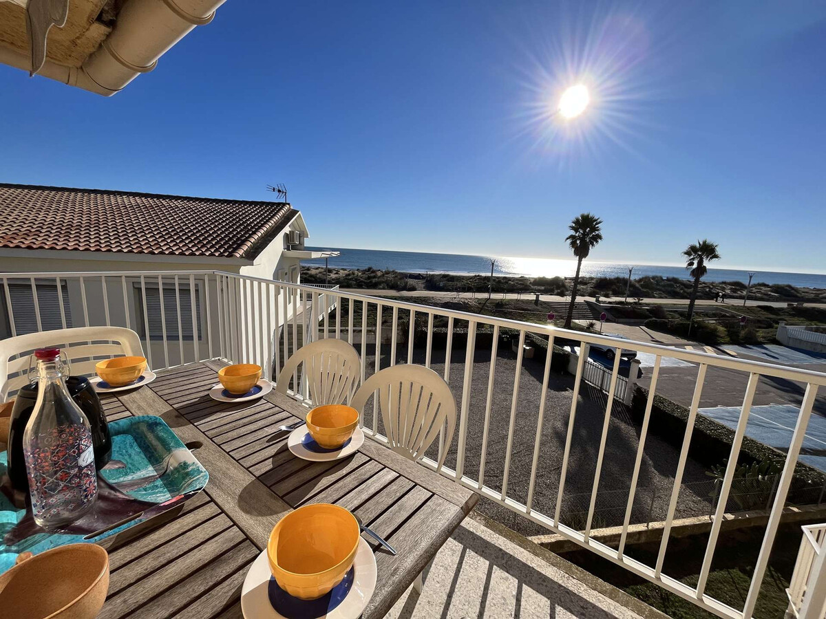Appartement vue mer à Marseillan-Plage, terrasse et parking - Photo 2