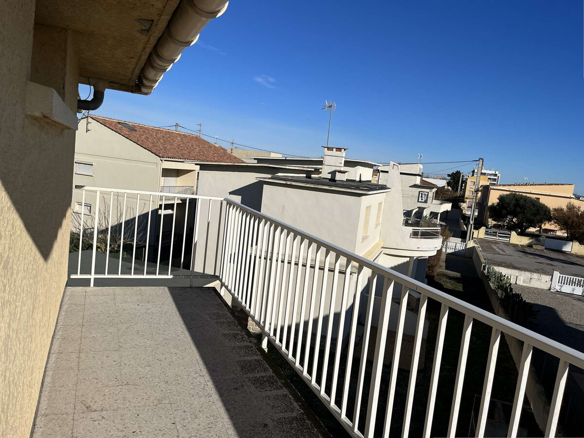Appartement vue mer à Marseillan-Plage, terrasse et parking - Photo 11