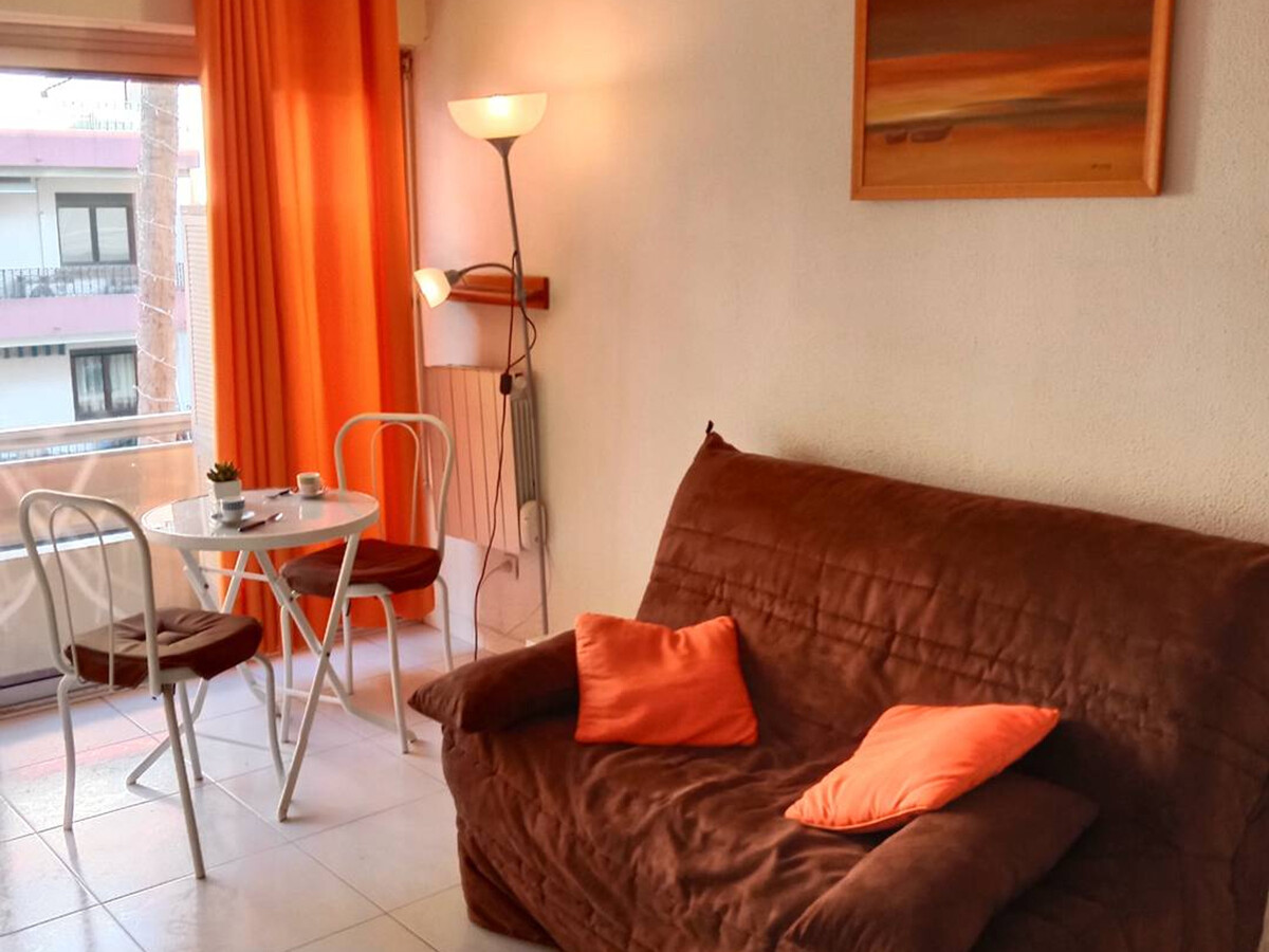 Studio 4 pers bord de mer, accès direct plage à Canet - Photo 2
