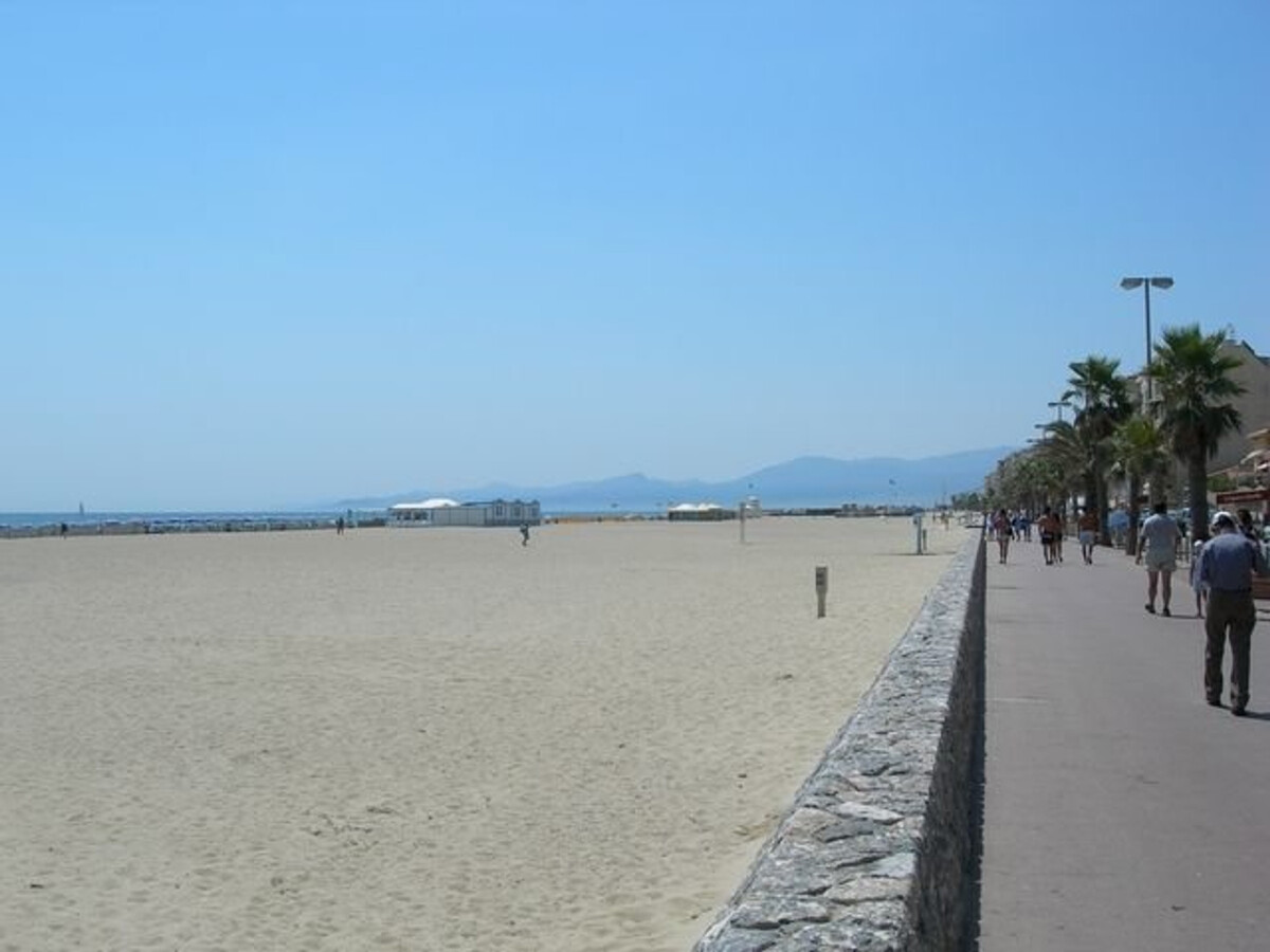 Studio 4 pers bord de mer, accès direct plage à Canet - Photo 10