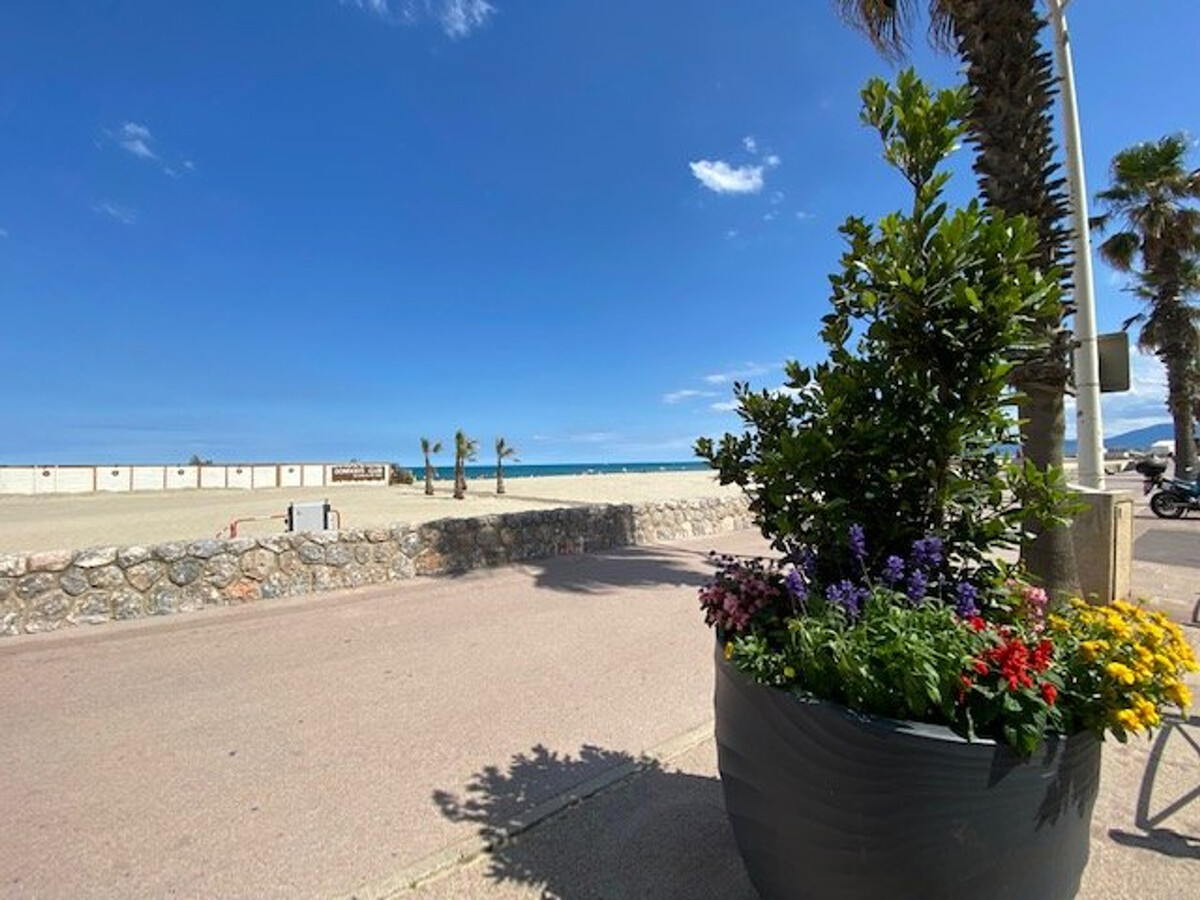 Studio 4 pers bord de mer, accès direct plage à Canet - Photo 11