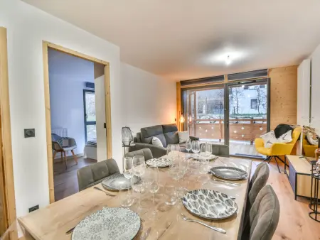Location appartement à Les Gets, Appartement moderne T3 - Proche pistes et village - 6 pers - Parking - Ski room - Wifi