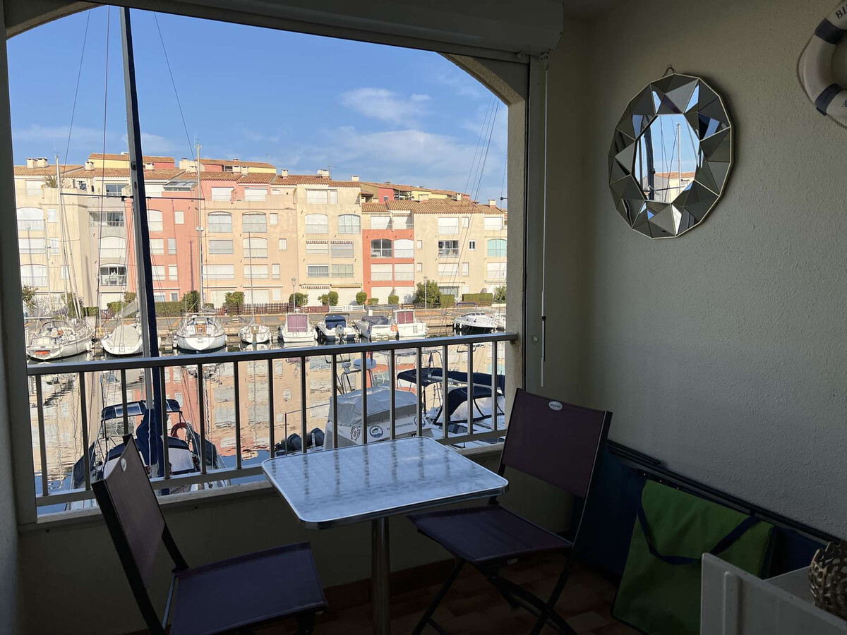 Studio cabine 4 pers. parking, animaux acceptés à Cap d'Agde - Photo 2