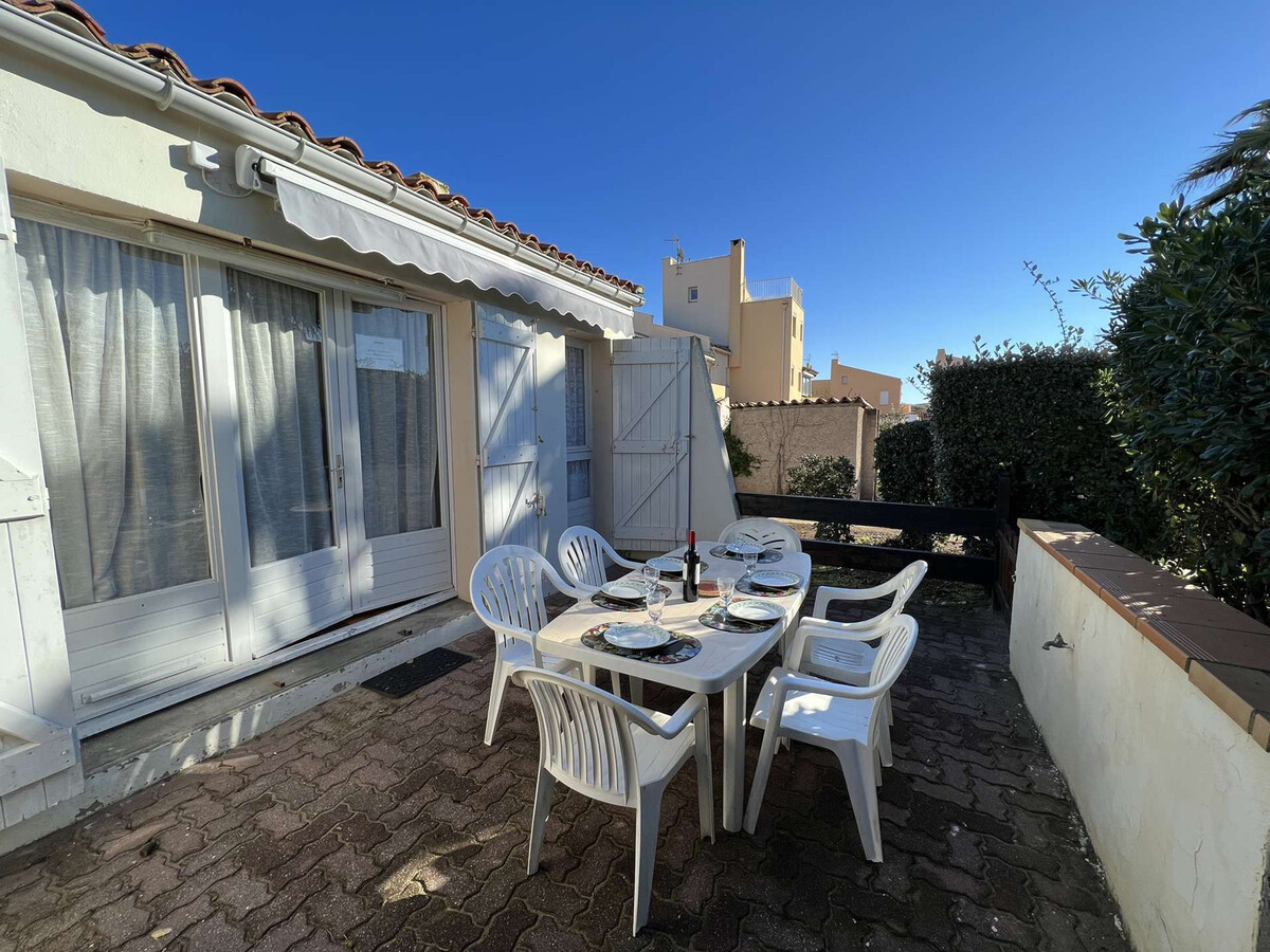 T2 Cabine Rez-de-Jardin, Plage à 30m, Cap d'Agde - Photo 13