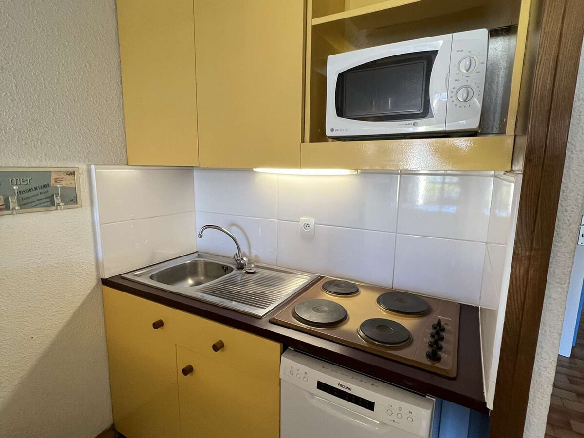 Studio cabine 4 pers. au Cap d'Agde, parking et piscine - Photo 7