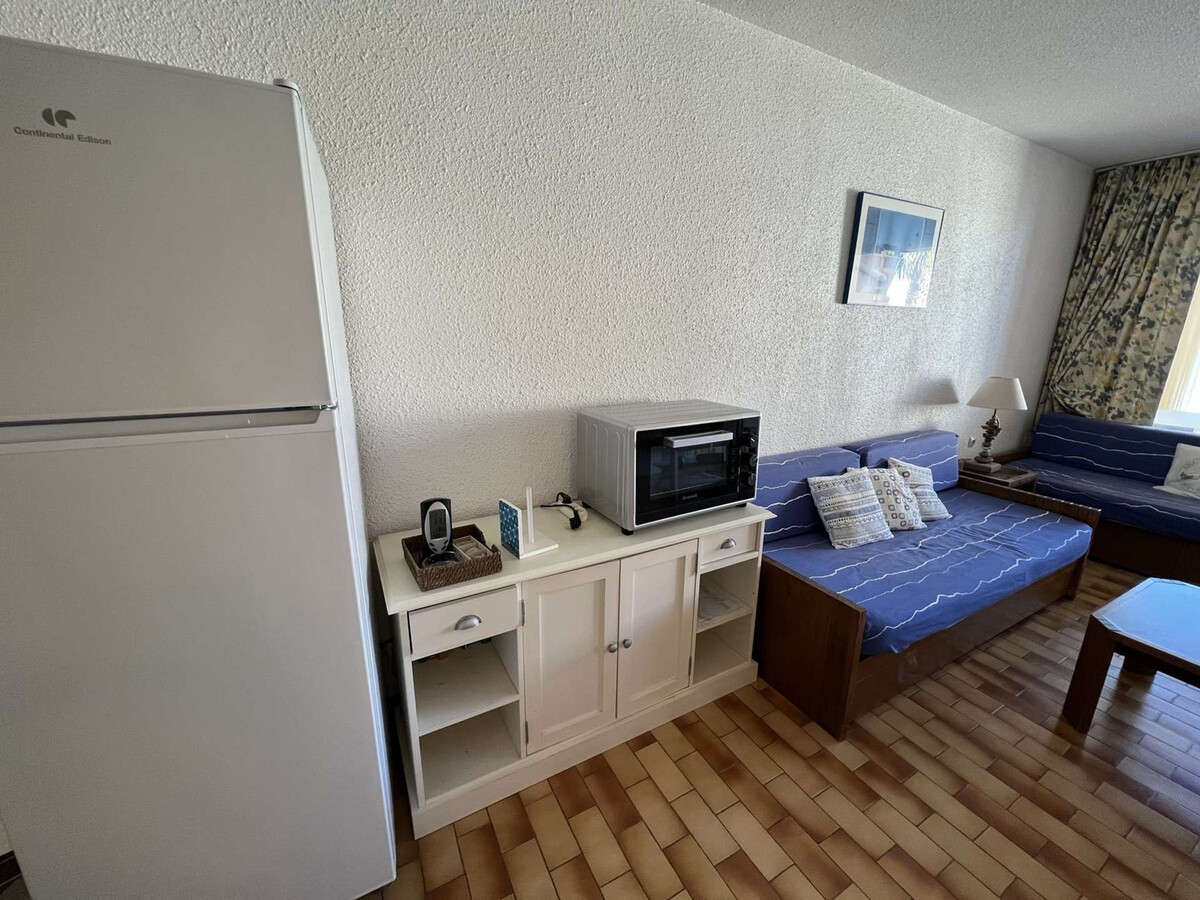 Studio cabine 4 pers. au Cap d'Agde, parking et piscine - Photo 8