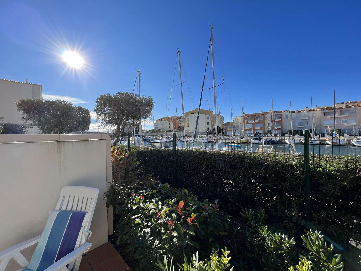 Studio cabine 4 pers. au Cap d'Agde, parking et piscine - Photo 14