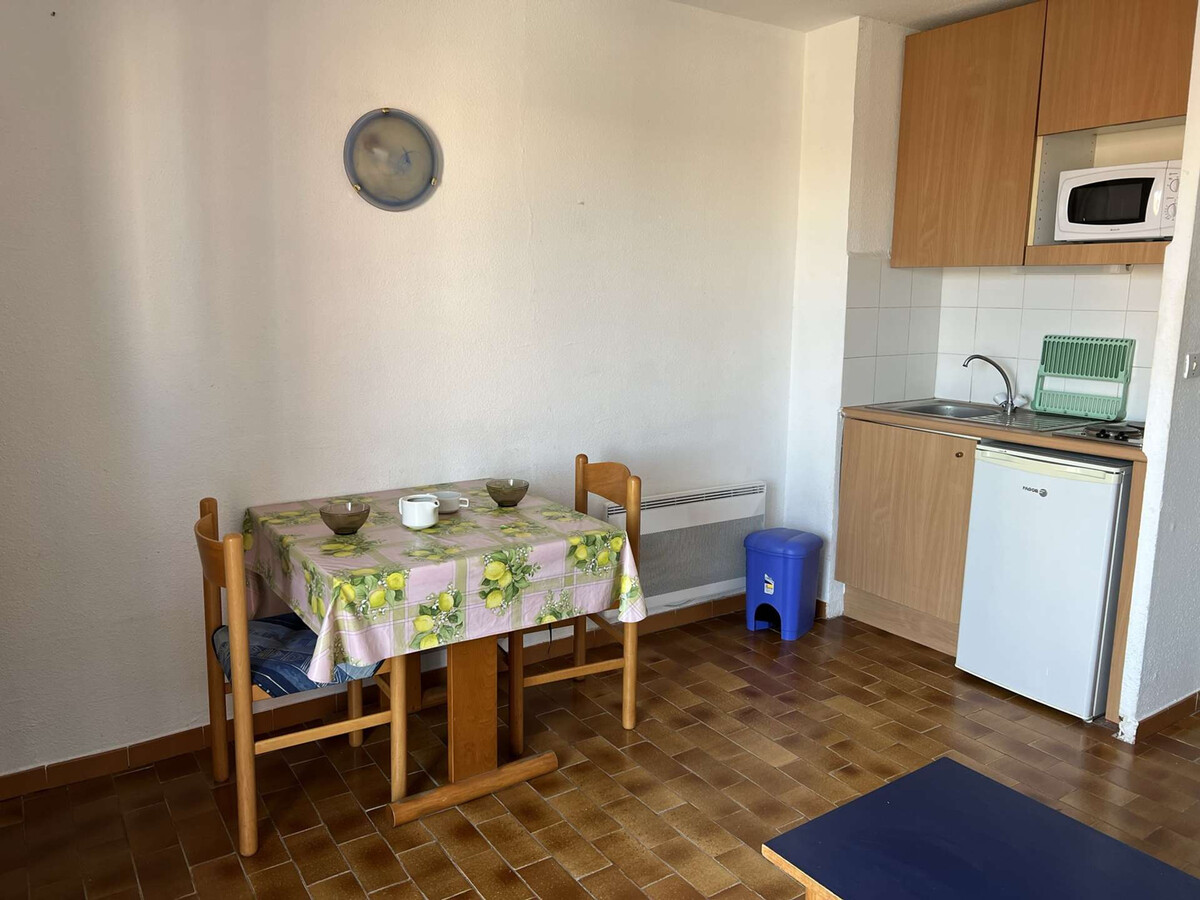 Studio 20m² balcon sud, piscine et plage à 400m - Photo 3