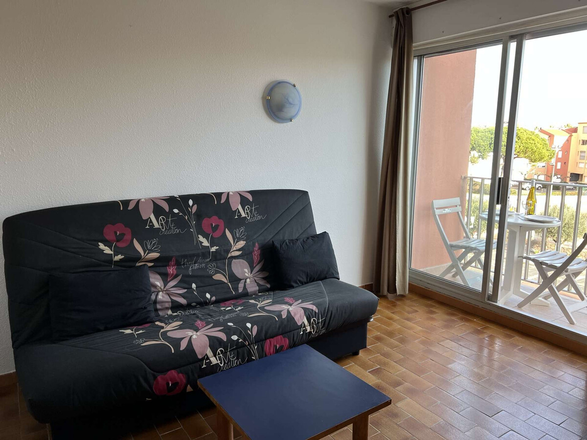 Studio 20m² balcon sud, piscine et plage à 400m - Photo 5