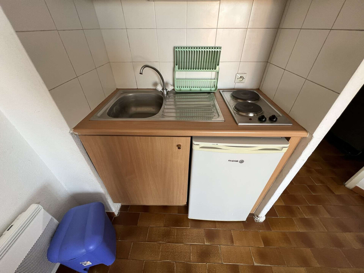 Studio 20m² balcon sud, piscine et plage à 400m - Photo 7