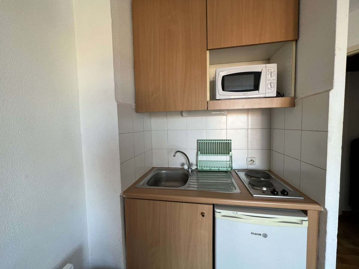 Studio 20m² balcon sud, piscine et plage à 400m - Photo 8