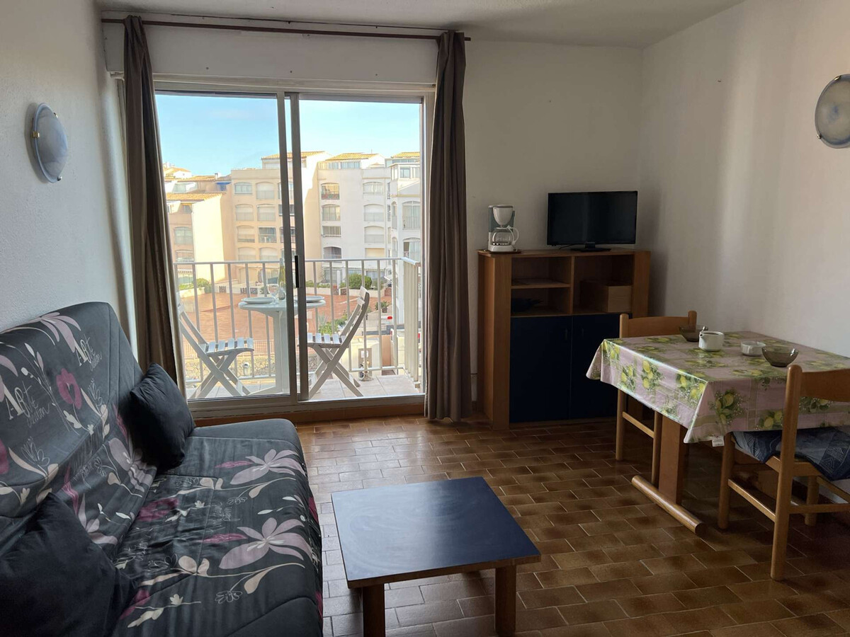 Studio 20m² balcon sud, piscine et plage à 400m - Photo 13