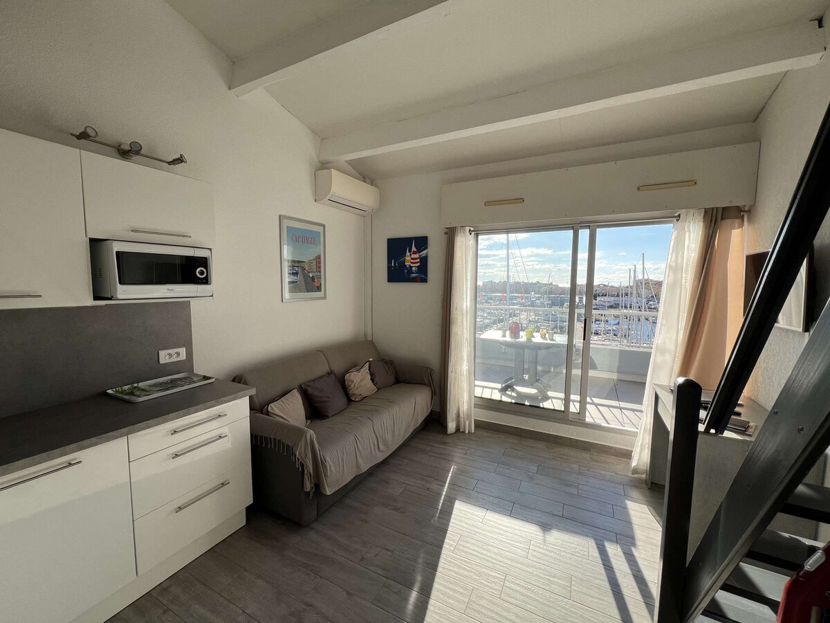 T2 climatisé avec terrasse et box privé à Cap d'Agde - Photo 7