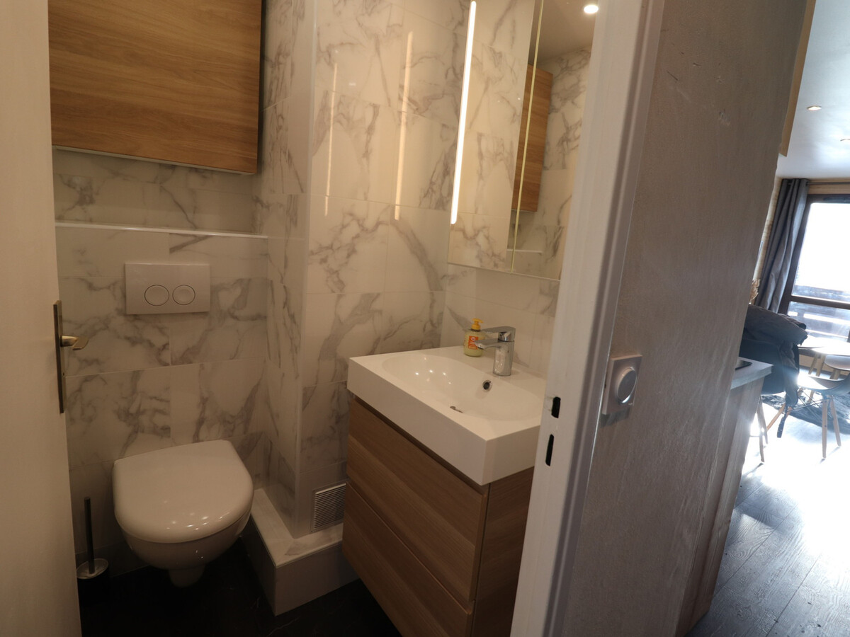 Studio 24m² rénové balcon Sud - Tignes Val Claret - Photo 7