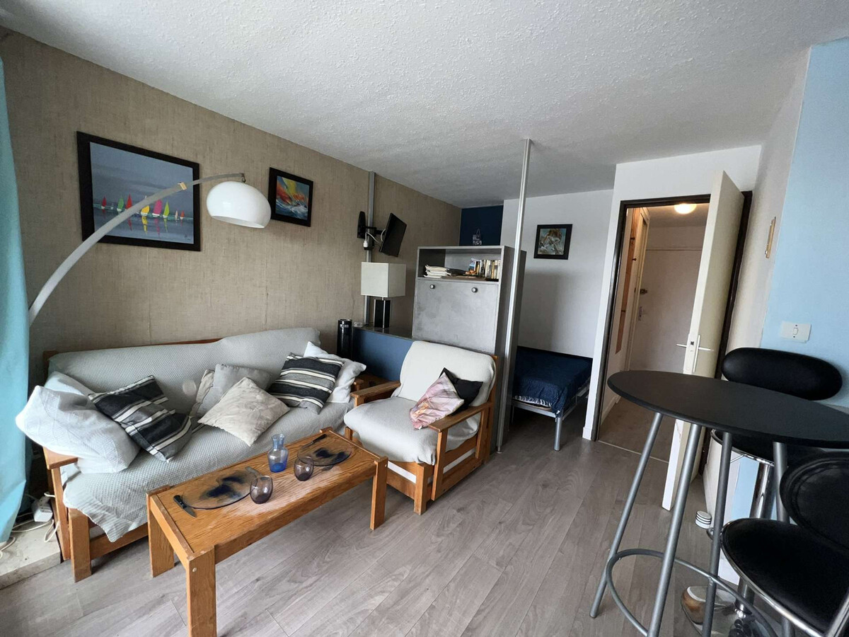 Studio Cabine Vue Port à Cap d'Agde, Parking Privé - Photo 4