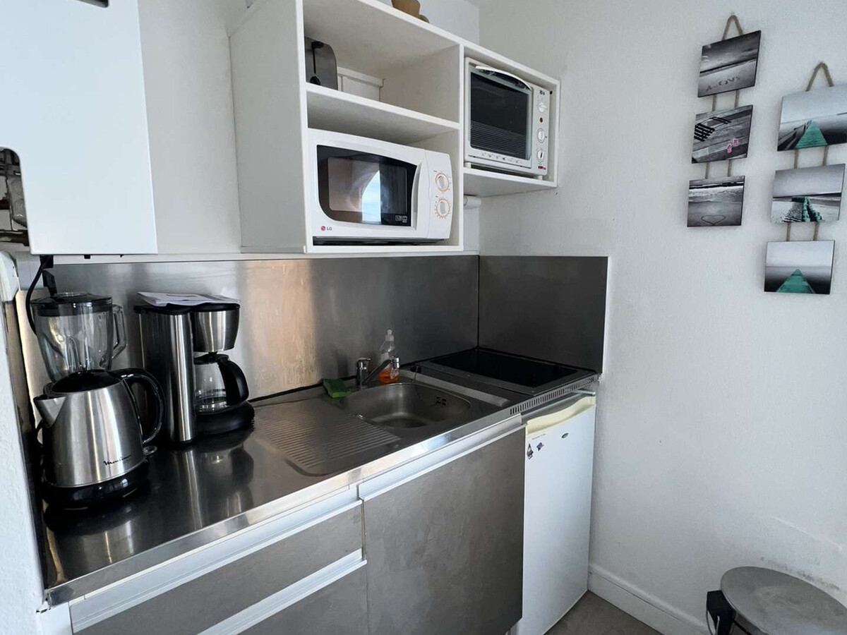 Studio Cabine Vue Port à Cap d'Agde, Parking Privé - Photo 6