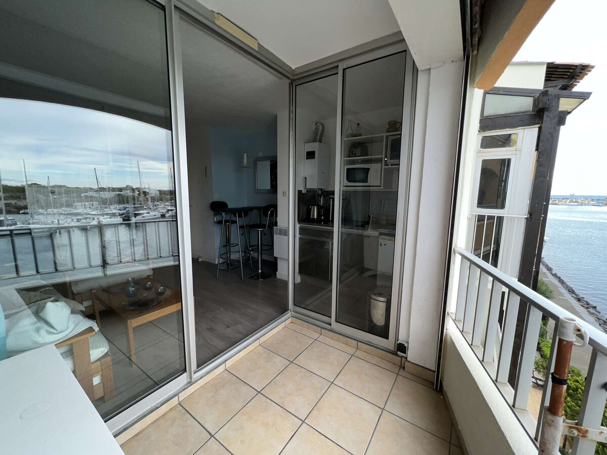 Studio Cabine Vue Port à Cap d'Agde, Parking Privé - Photo 13