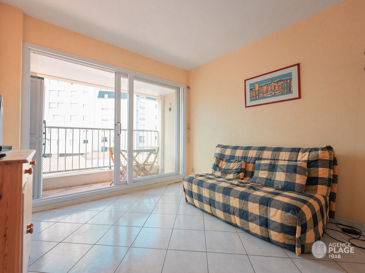 Appartement 4 pers. plage et marché Arago, balcon - Photo 23