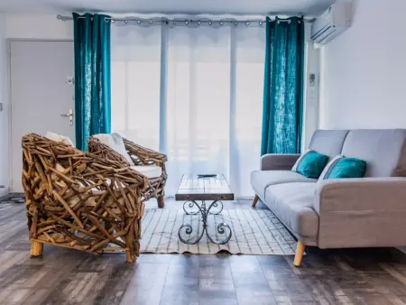 Location appartement à Balaruc les Bains, Magnifique T2 à Balaruc-les-Bains avec Balcon, WiFi et Animaux Bienvenus