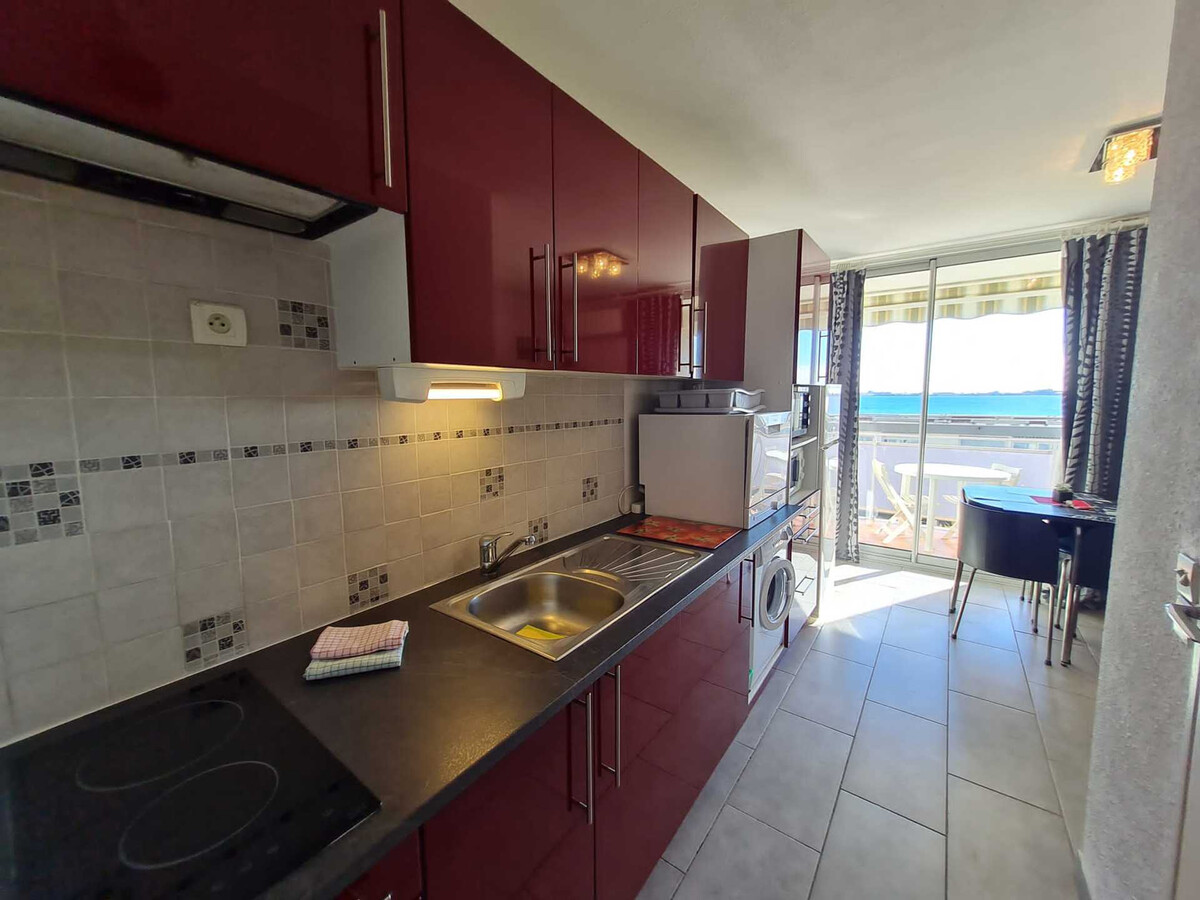 F1 22m² terrasse et WiFi près thermes Balaruc - Photo 4