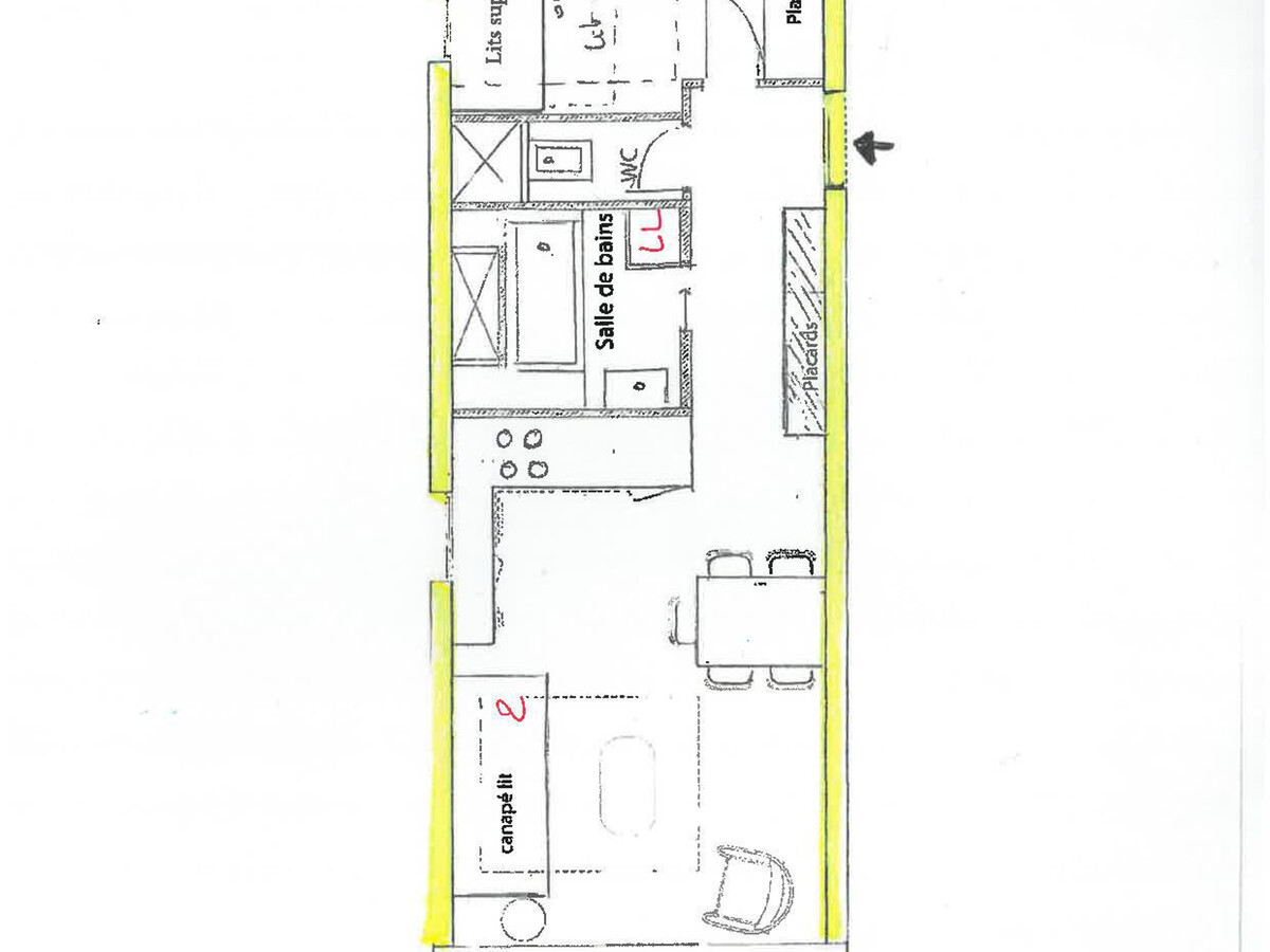 Appartement 2 pièces centre Méribel, 300m des pistes - Photo 16