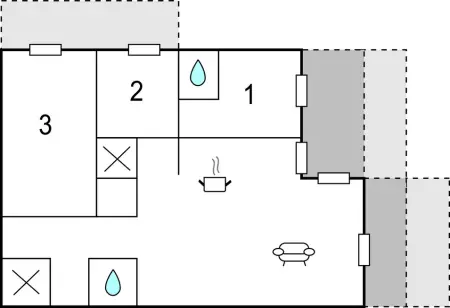 Appartement 6 personnes à Vallauris - Photo 36