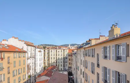 Studio Nice, 5e étage avec climatisation et WiFi : photo 5