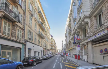 Studio Nice, 5e étage avec climatisation et WiFi : photo 6