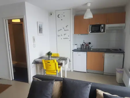 Location appartement à Arette, Studio cosy pour 4 pers avec kitchenette, parking et casier à skis à Arette