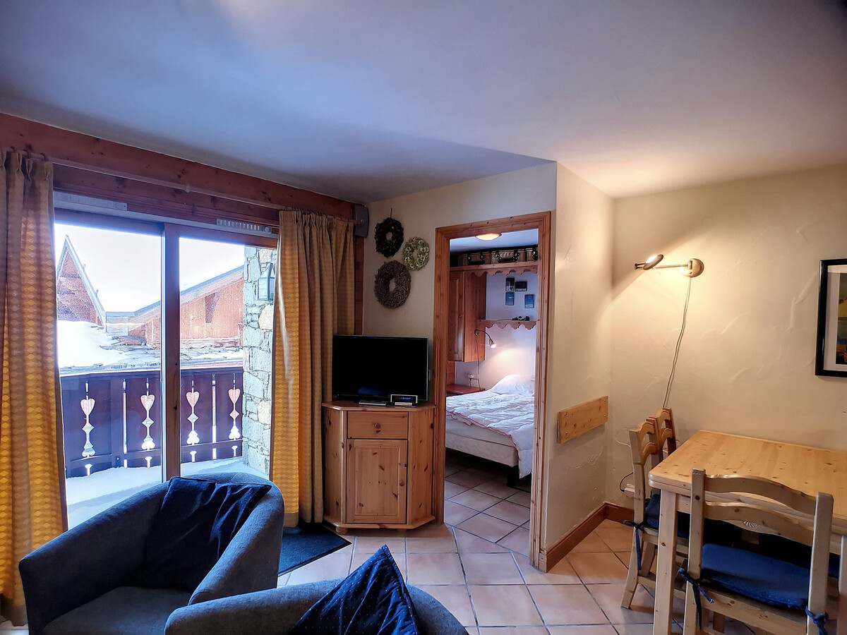 Apt 3P aux Menuires, balcon sud, parking couvert - Photo 7
