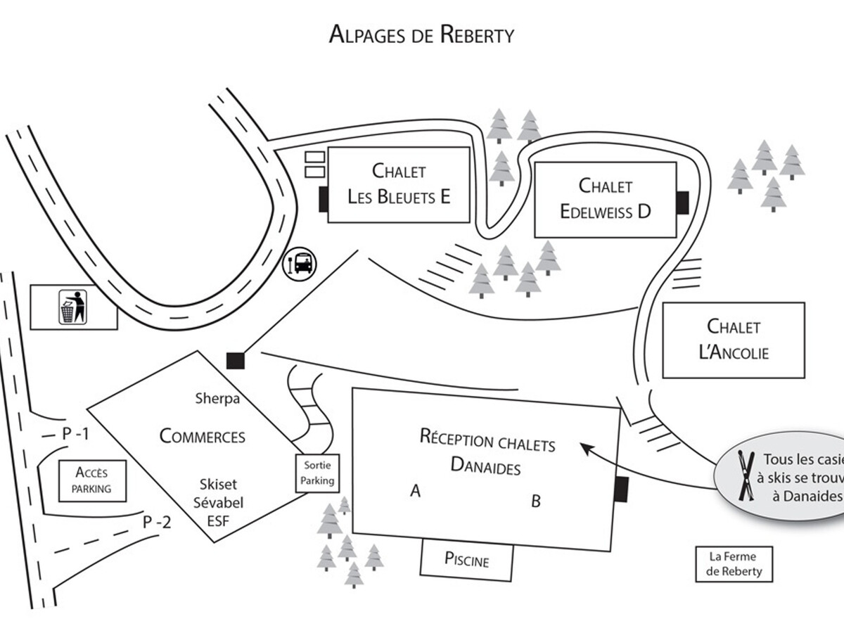 Apt 3P aux Menuires, balcon sud, parking couvert - Photo 20