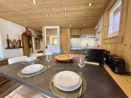 Studio cabine 4 pers à Praz-sur-Arly, 300m du village : photo 10