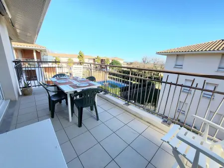 Appartement 2 pièces accès plage et piscine partagée à Marseillan-Plage : photo 3