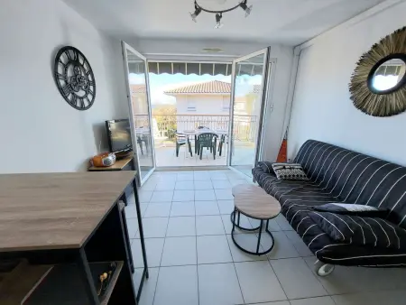 Appartement 2 pièces accès plage et piscine partagée à Marseillan-Plage : photo 6