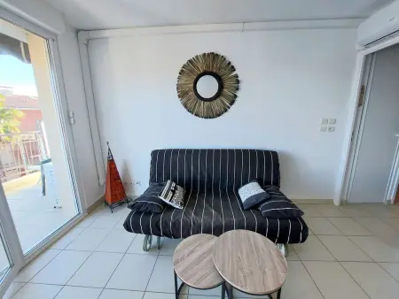 Appartement 2 pièces accès plage et piscine partagée à Marseillan-Plage : photo 7