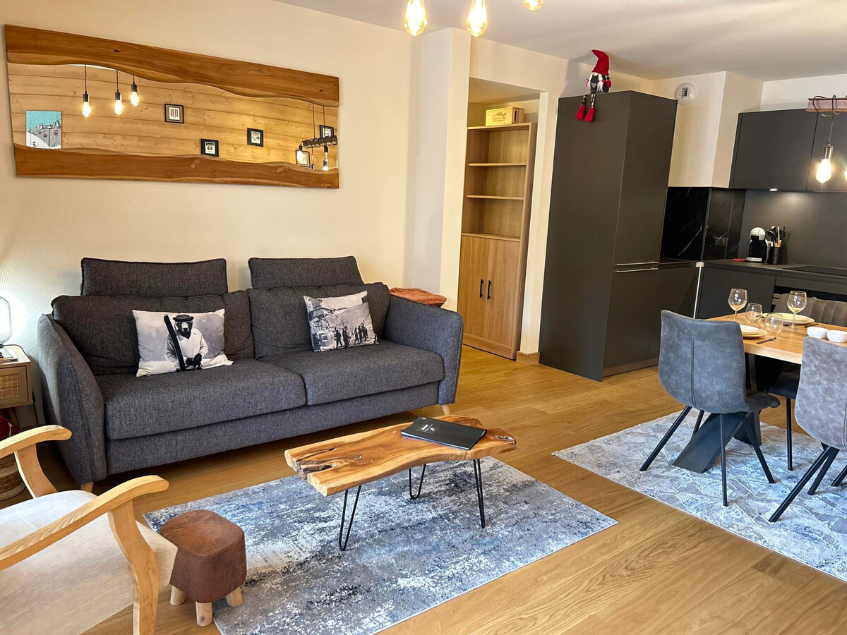 Appartement neuf 57m² aux Gets, terrasse 18m², parking souterrain - Photo 3
