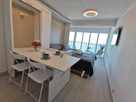 Studio rénové face à la mer avec parking à Platja d'Aro : photo 7