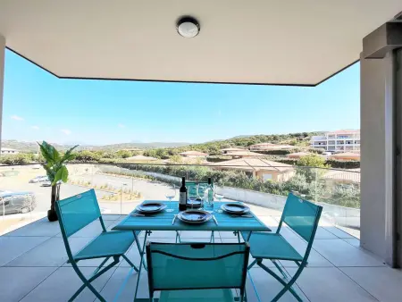 Location appartement à Porticcio, Appartement lumineux avec terrasse, à 650m de la plage dAgosta, parking inclus