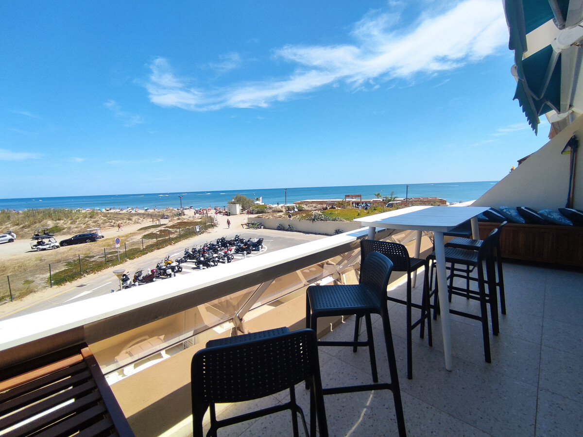 Studio climatisé vue mer, terrasse 12m², Cap d'Agde - Photo 1