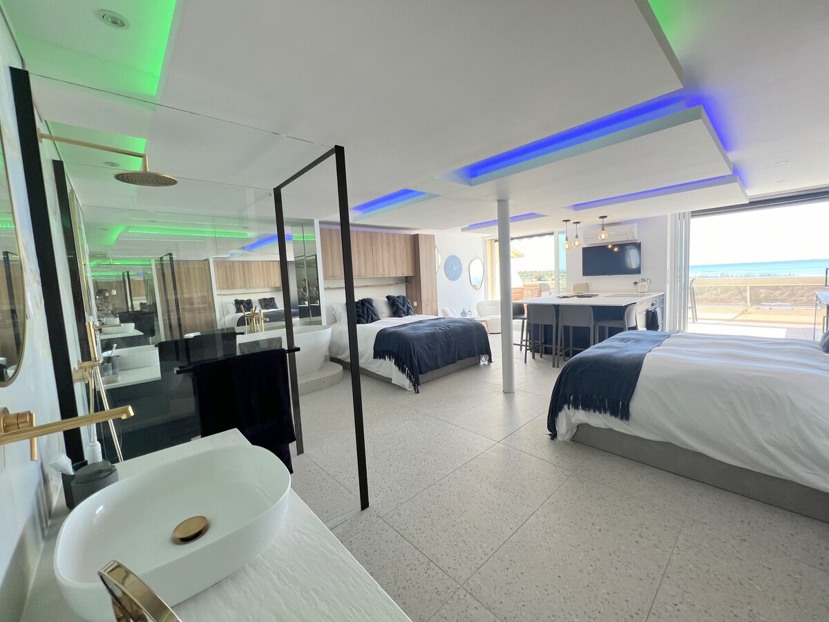 Studio climatisé vue mer, terrasse 12m², Cap d'Agde - Photo 6